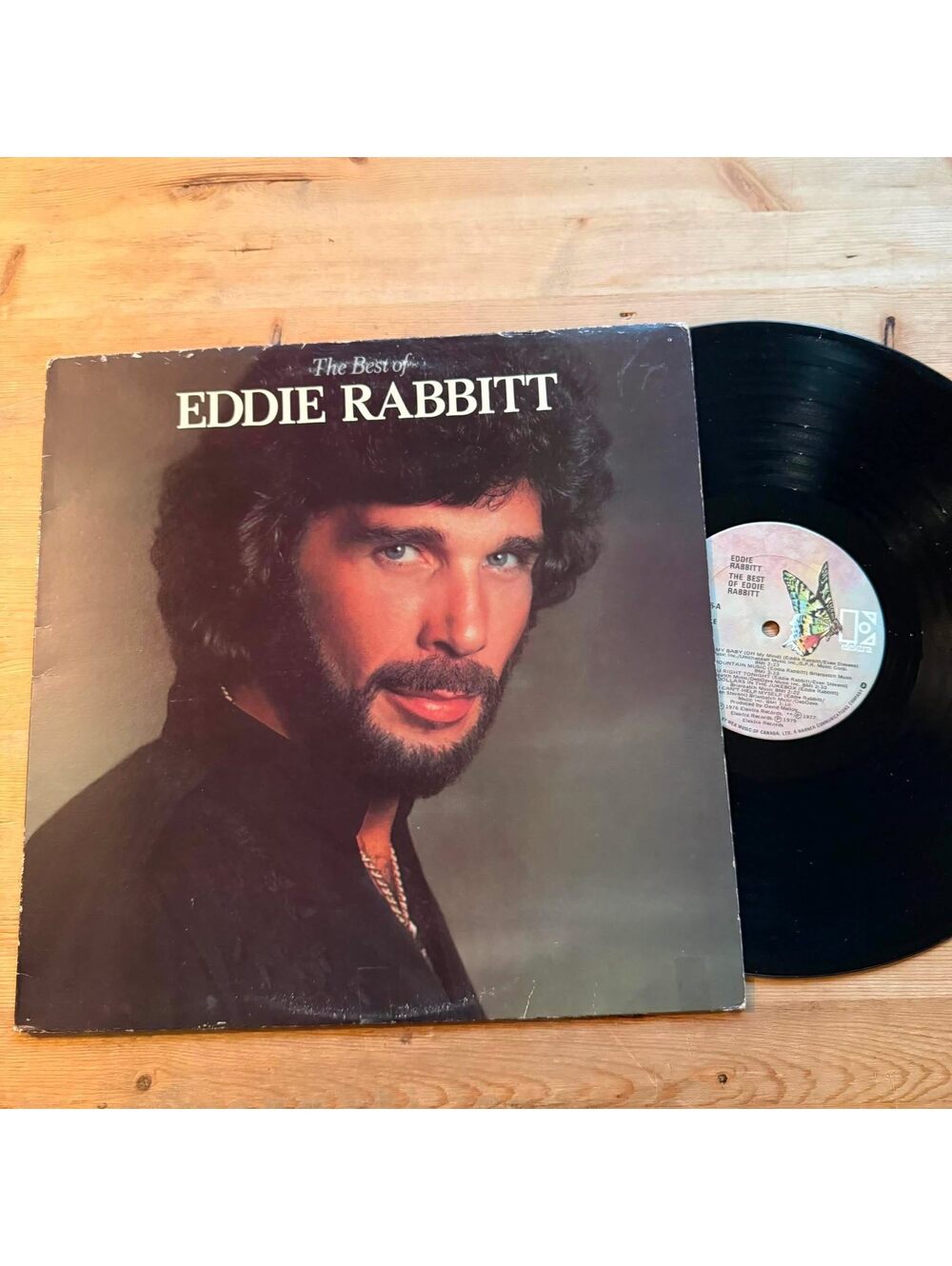 Eddie Rabbitt - The Best of Eddie Rabbitt 33rpm VG+ VR24